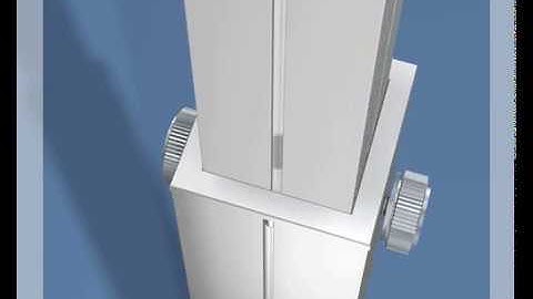 OCTANORM Telescopic upright