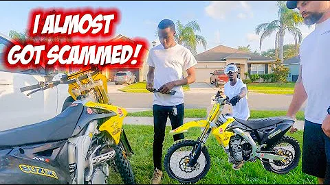 Buying A Used DirtBike From Facebook MarketPlace (I ALMOST GOT SCAMMED!)