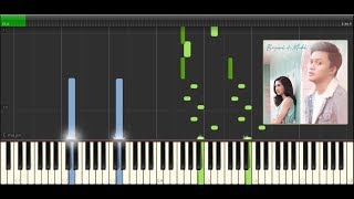 Rizky Febian - Berpisah Itu Mudah Feat  Mikha Tambayong Tutorial Piano Synthesia chords