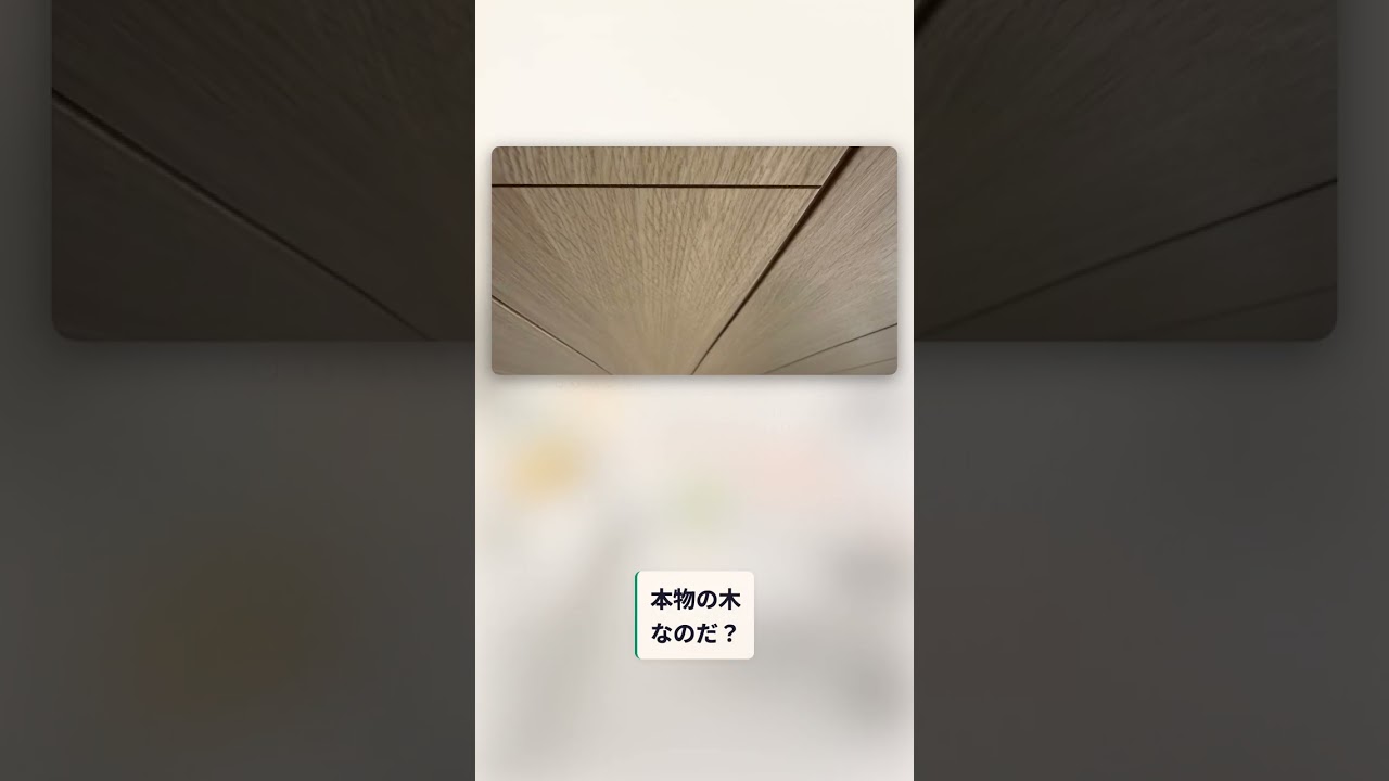 Ichijo Komuten] Wood-Grain Ceiling Panels That Look Like Real Wood