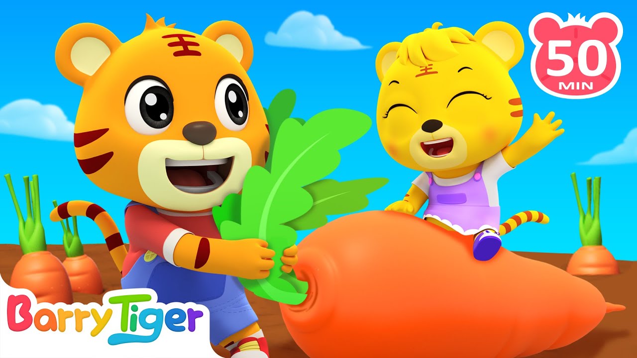 拔蘿蔔🥕🥕🥕｜大合集📚｜經典熱門兒歌🎶｜Kids Song🎵｜動畫✨｜童謠｜貝樂虎中文｜Nursery Rhymes