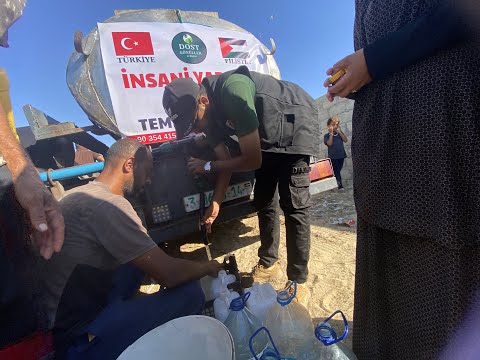 Gazze de Bir Bidon Su Hayat Demek