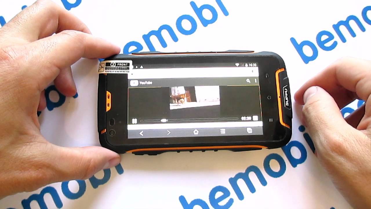Видео обзор Suppu F6 MTK6582 - защищенный смартфон