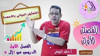 التمثيل البياني بالأعمدة | شرح رياضيات تانية ابتدائي | تيرم1 - فصل1 - دروس من 1 : 5 | الاسكوله