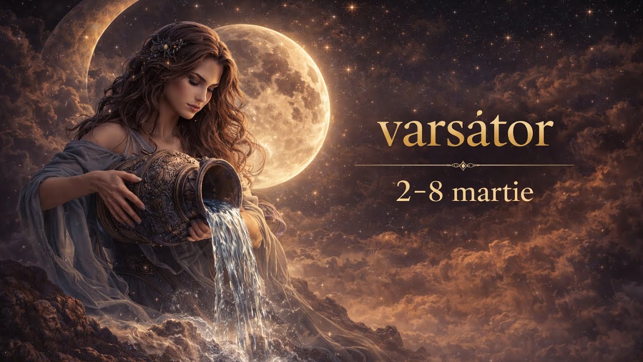 ♒ Vărsător: 2–8 martie 2026 – Mesajele interioare te ghidează spre deciziile corecte ✨
