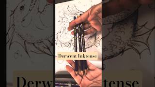 Inktense pencils #inktense #derwent @derwentindia6804 #adultcoloring #coloredpencil