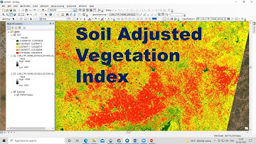 Soil Adjusted Vegetation Index (SAVI) Mapping using Landsat 8 data in ARCGIS