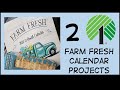 DOLLAR TREE Calendar Projects