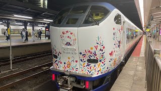 【車窓動画】JR西日本 281系 関空特急はるか55号 関西空港行 新大阪〜梅田貨物線・大阪環状線〜天王寺