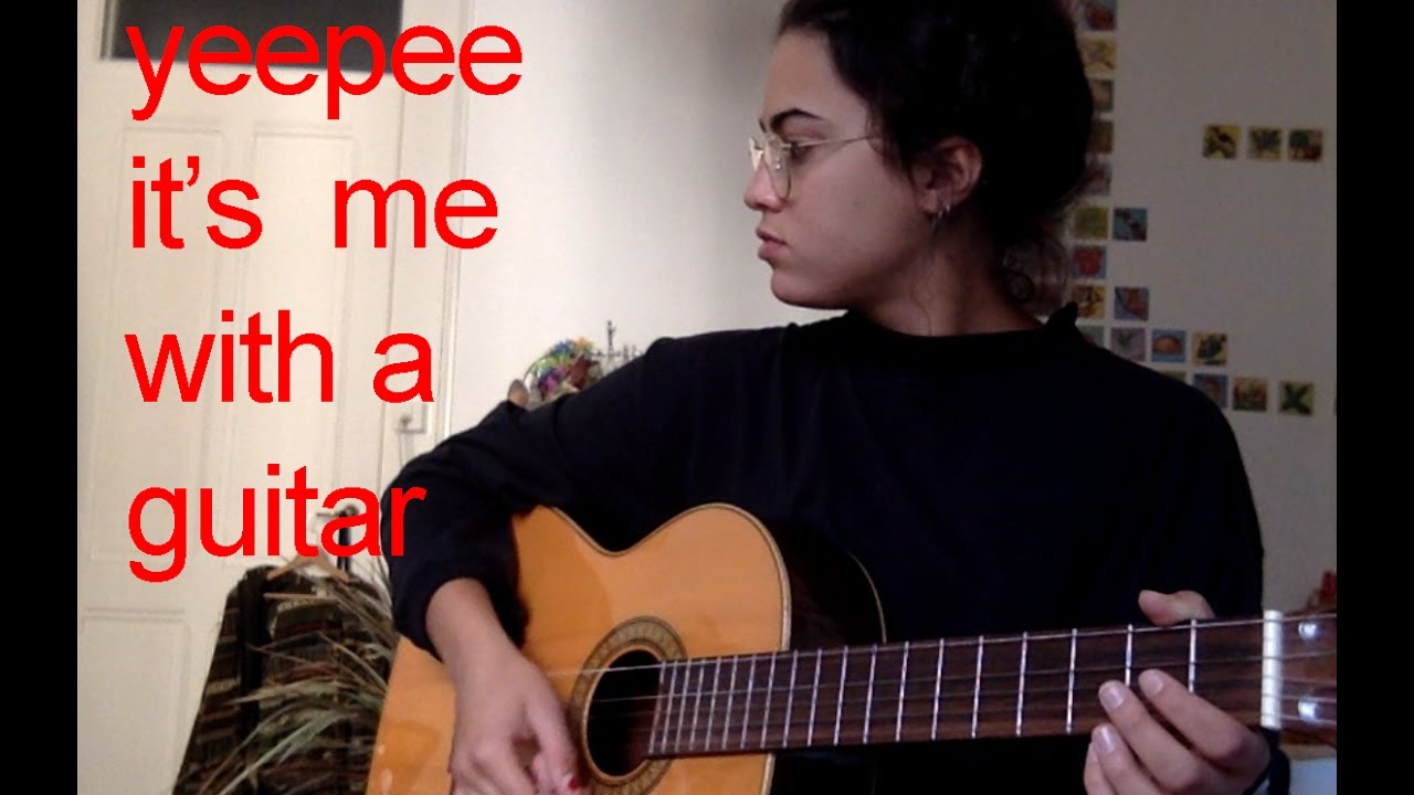 song with guitar and voice