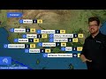 National Weather Forecast: Showers in Western Australia and Tasmania, dry elsewhere