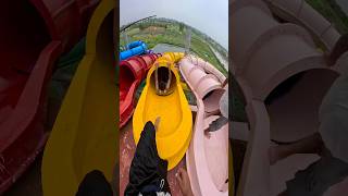 "Running from Robbers… Into a GIANT Waterslide! | POV Escape"