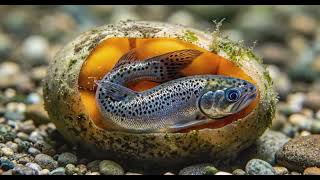 Pacific Salmon Life Cycle in Nature | From River Birth to Ocean Journey and Spawning Return