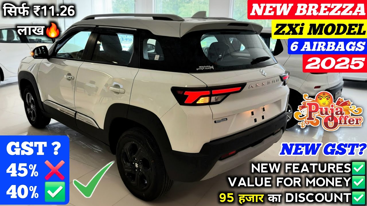 New✅ Maruti Brezza 2025 New Model | Brezza 6 Airbags | Brezza Zxi 2025 | Brezza Facelift 2025 ||