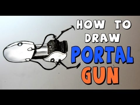 Ep. 110  How to draw Portal Gun + SHOUTOUTS to the Fans!!!