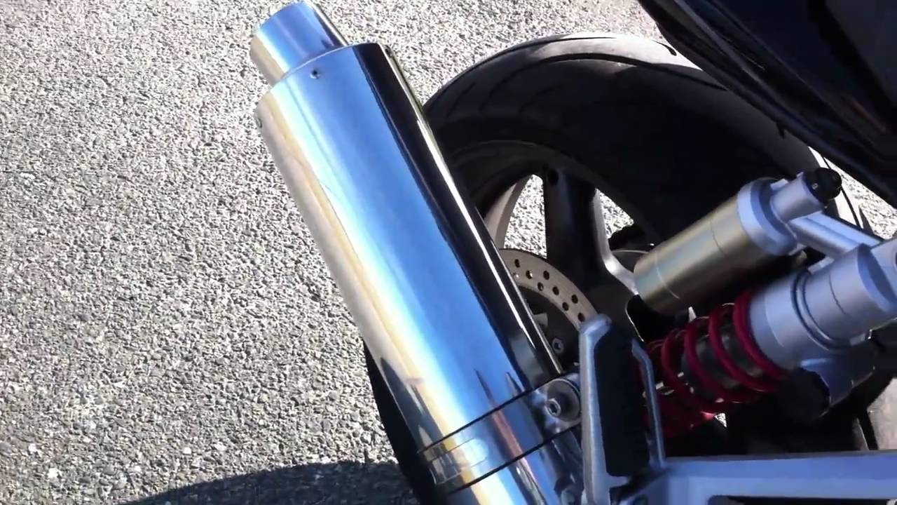GSX1400 マフラー ヨシムラ アルミ サイレンサー - YouTube