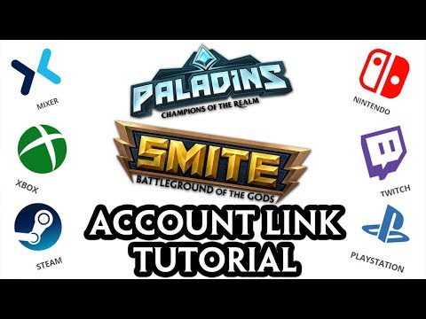 SMITE & PALADINS ACCOUNT LINK TUTORIAL | CROSS-PROGRESSION [Tutorial - Guide - Deutsch / German]