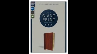 NIV Sigle Colum Giant Print  Bible screenshot 5