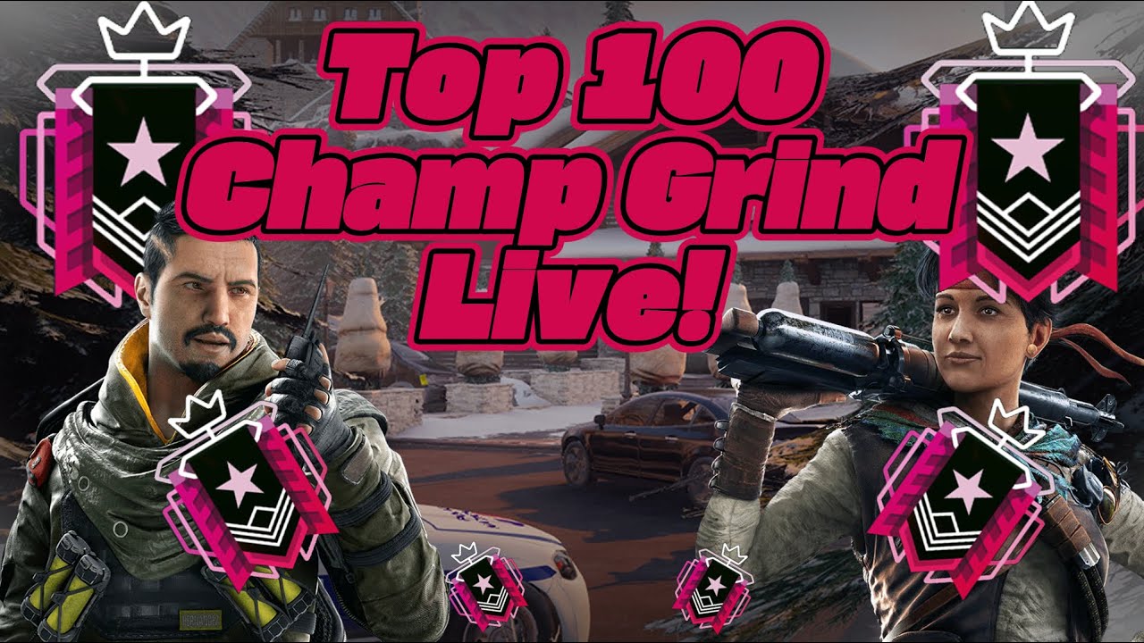 New Rank Coming Soon? Champ Achieved! / Rainbow Six Siege Livestream ...