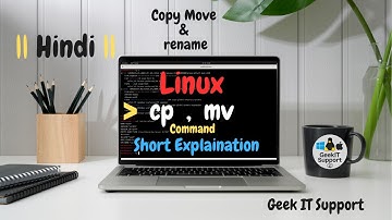 Linux cp, cp -r & mv Commands Explained in Hindi | Copy, Move & Rename Files