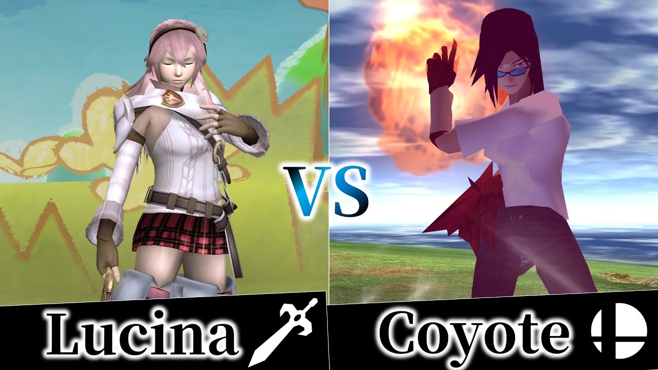 【スマブラX】 ルキナ VS コヨーテ【スマブラハック】
