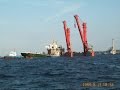 Pascual Flores departs Milford Docks - 21-08-1999