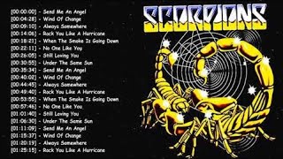 Scorpions Nonstop Playlist - Greatest Rock Anthems of All Time