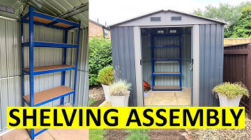 Storage shelving assembly instruction. G-Rack