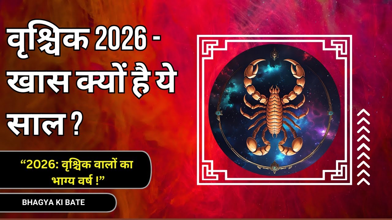 क्यों खास है वृश्चिक वालों के लिए 2026? | Scorpio 2026 Horoscope