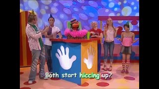 Hi-5 Kellie Trying to Cure Chats' Hiccups