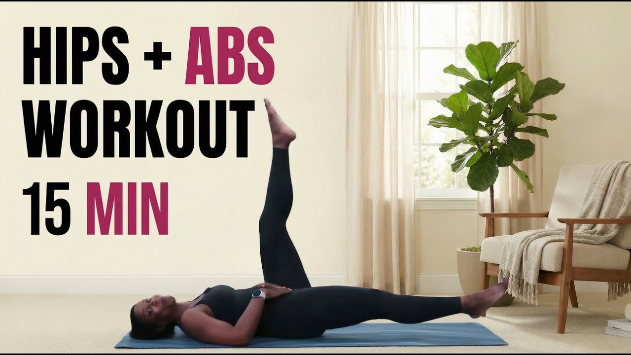 15 Min Pilates Abs & Hips Workout | Beginner Friendly AND Effective