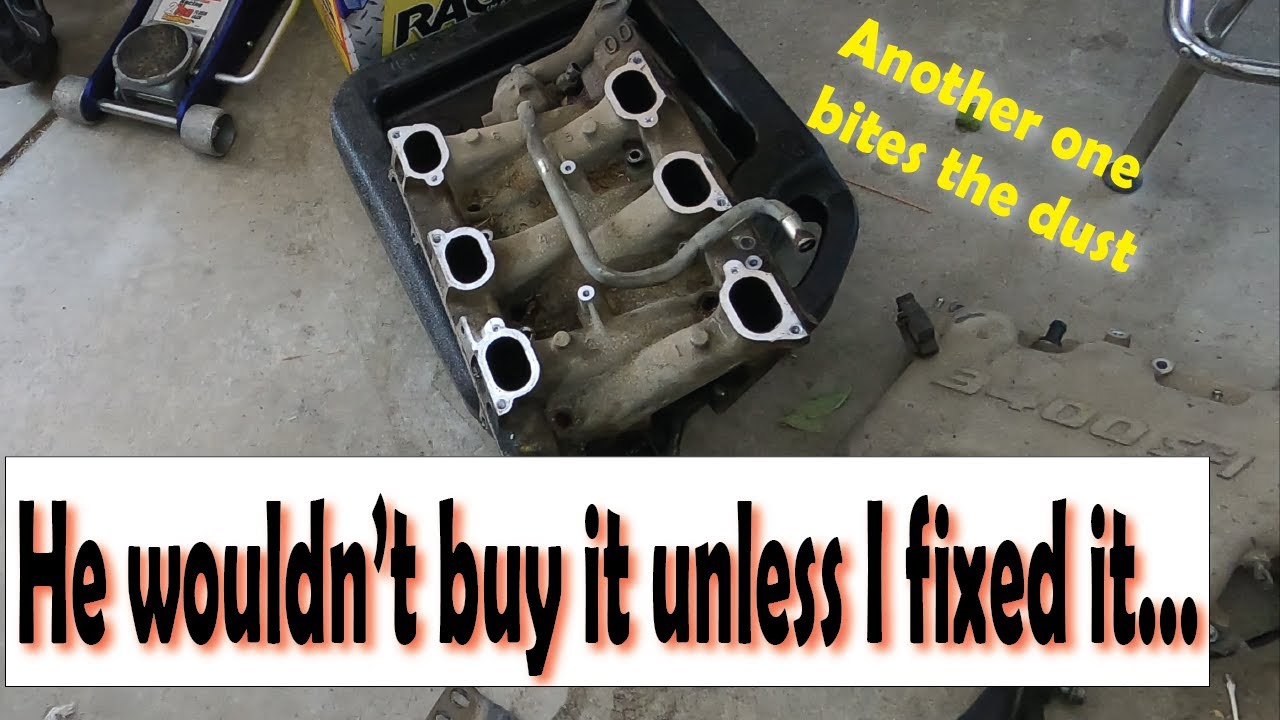 Repairing and Flipping the Monte CarloLower Intake Manifold Gaskets On