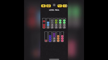 Ball Sort Level 7844