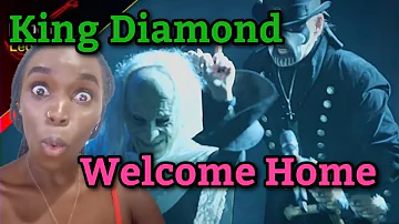 African Girl First Time Hearing King Diamond - Welcome Home (REACTION)