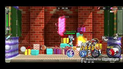 Rockman X Dive JP - Re-taking Candy Factory as First Armor X (5 Candies & 4 Chocolates)