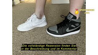 Produktbewertung Nike Dunk Low Sneaker für Herren, Marineblau, Grau, Weiß, 43 EU