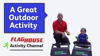 A Great Phys Ed Game for Outdoors (Ep. 27 - Ramp Shot)