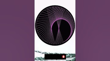 how to make heart like shape string art tricks part 1# Shorts