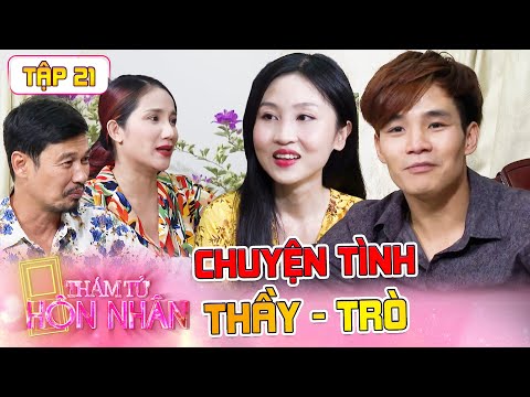 Video Thám Tử Hôn Nhân 2021 Tập 21 I Cưới THẦY GIÁO, vợ bật... - youtube
