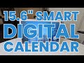 Fiteye 15.6" Smart Digital Calendar &amp; Family Organizer