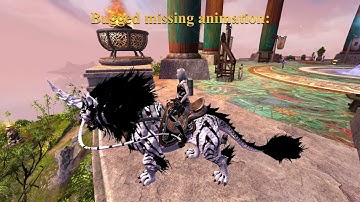 Divine Predator Nian warclaw bugged idle (GW2)