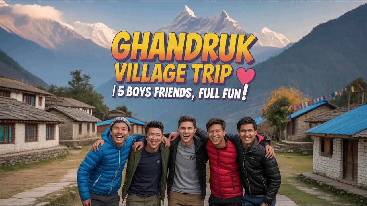  Ghandruk village || MOST BEAUTIFUL VILLAGE OF NEPAL || नगए पछुताउने ठाउँ घान्द्रुक || #vlog s g
