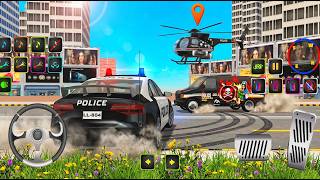 🚛 Police Car Chase Simulator 3D (2026) 🚛 Catching Gangster Van in City Pursuit screenshot 4
