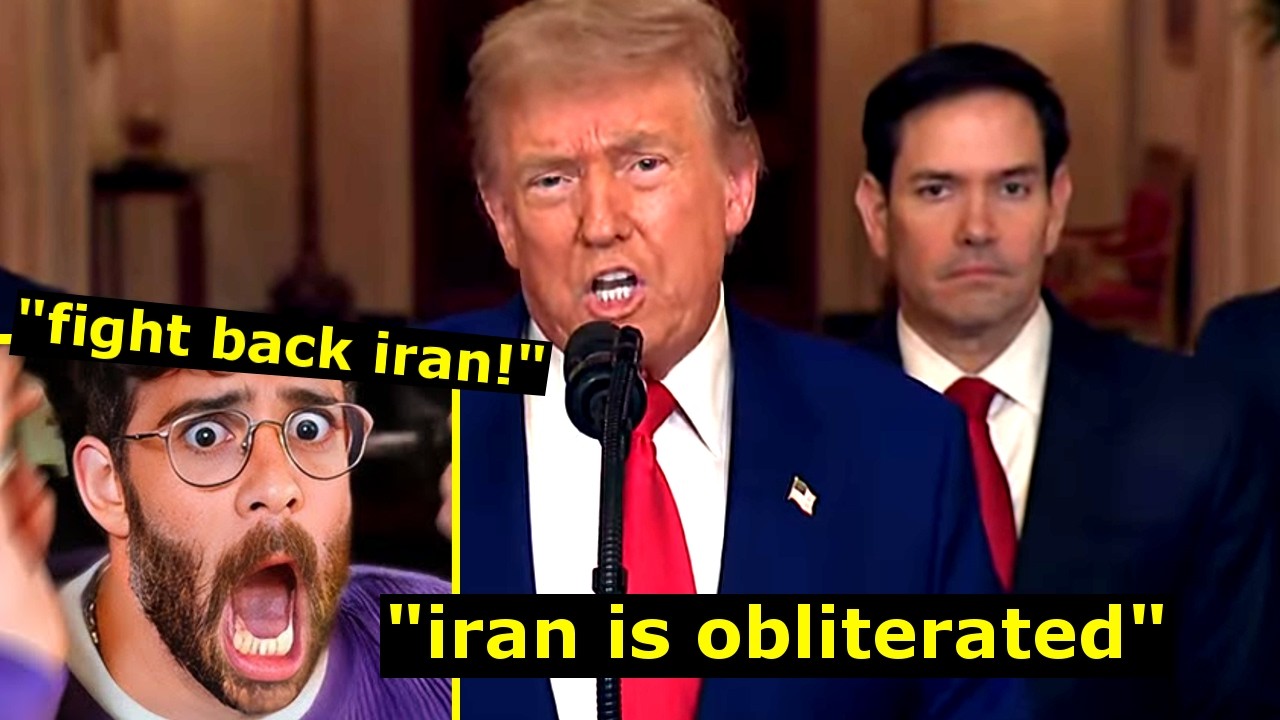 JUST NOW: TRUMP ATTACKED IRAN. HASAN CRIED ON STREAM.