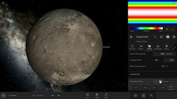 Terraforming Ganymede in Universe Sandbox!