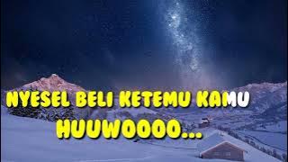 Sunset band karaoke cinta satu malam