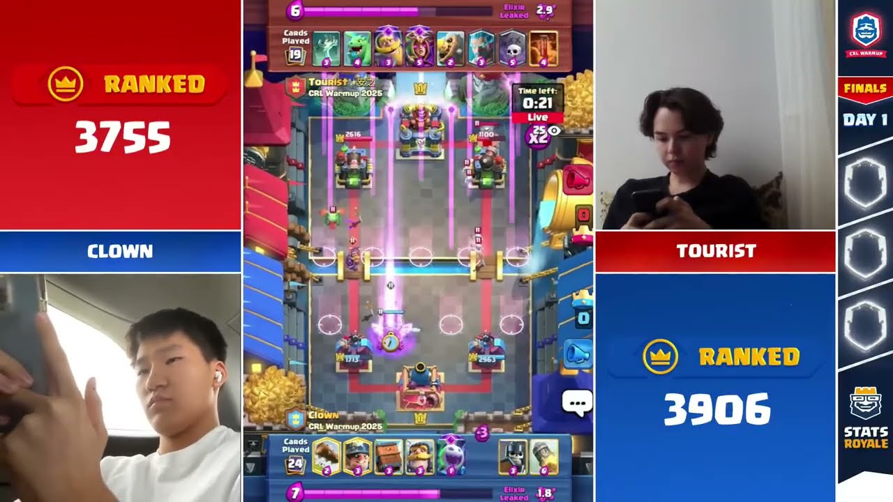 Tourist vs Clown - CRL Warmup 2025