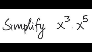 Famous Exponents: Simplify x^3 * x^5 Profile