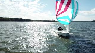 Spinnaker Douse   Flying Scot