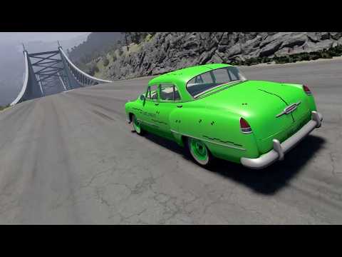 Full Throttle INSANE Long Downhill Mayhem! | BeamNG.drive - Epic Crashes & Speed Test #192